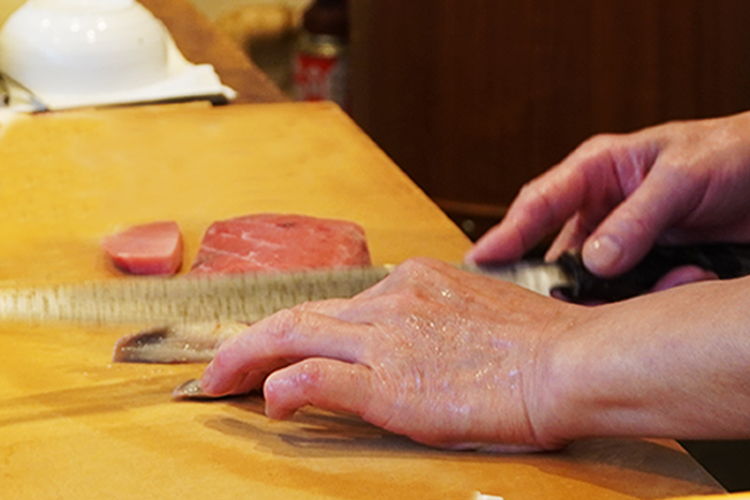 Savor the refined skills and enjoy a casual yet luxurious experience at Sushi Sakae, with 50 years of dedicated mastery