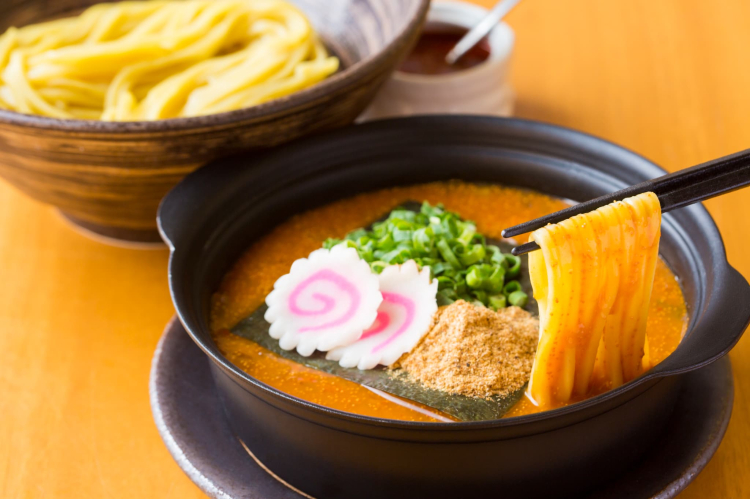 Mentaiko stewed noodles