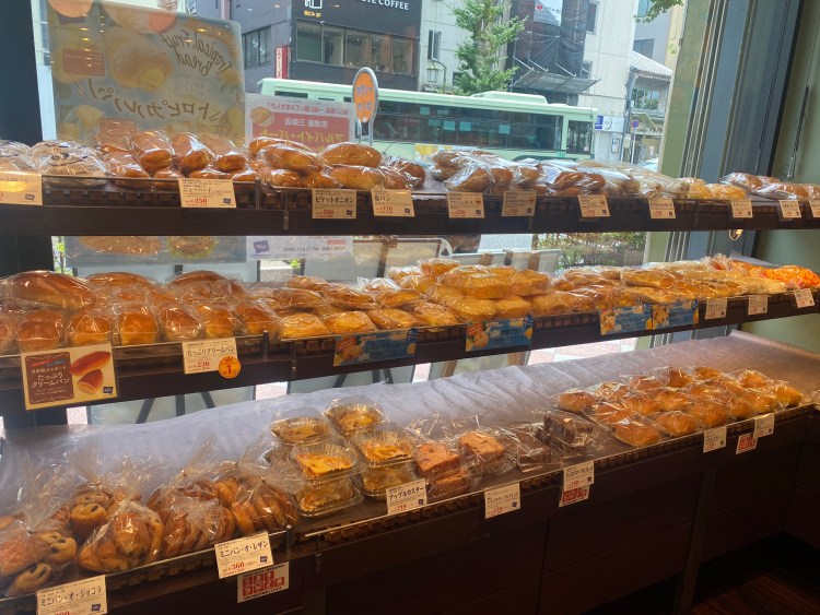 The store is filled with popular breads that sell out in no time.