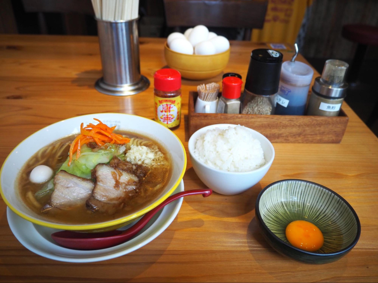 Torneko Papa's standard menu item "Torneko Ramen"