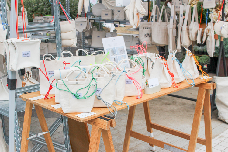 "SILVER" is a company that produces canvas bags in Onomichi City, Hiroshima Prefecture.
