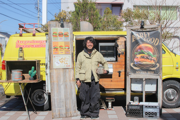 「アーリーグッド」の店主の有吉祐介（ありよし・ゆうすけ）さん 