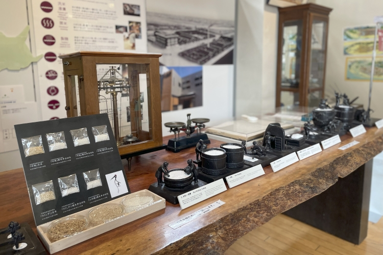 Exhibits in the museum