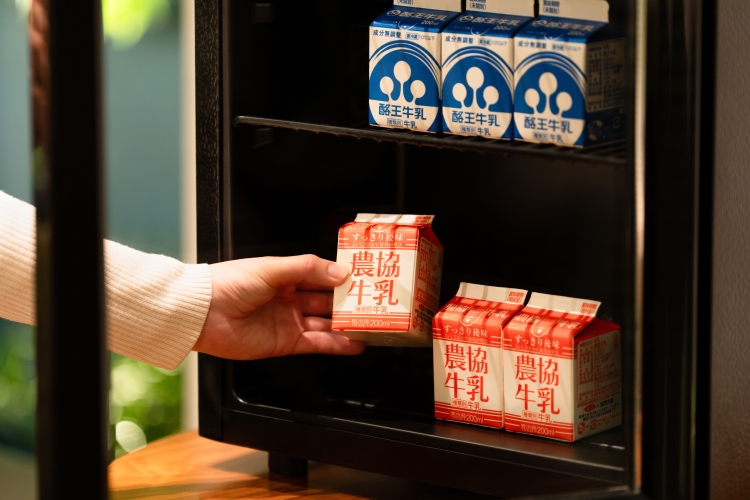 Local milk available at hotels across the country