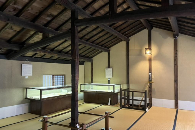 The common room where students slept and immersed themselves in their studies