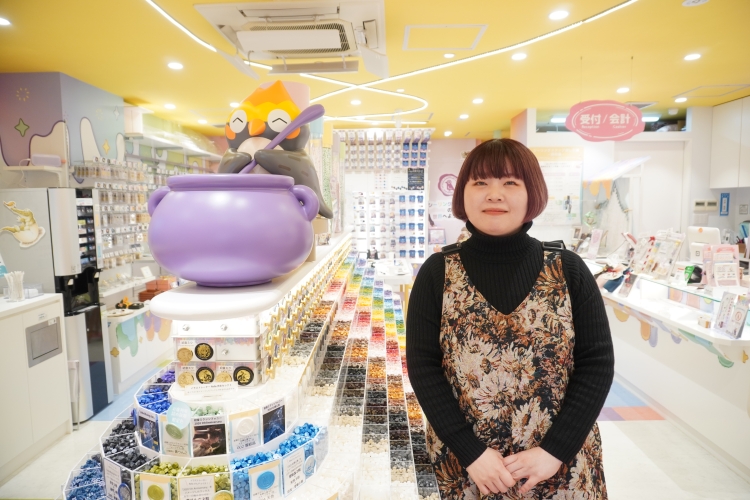 Store manager Mariko Doi