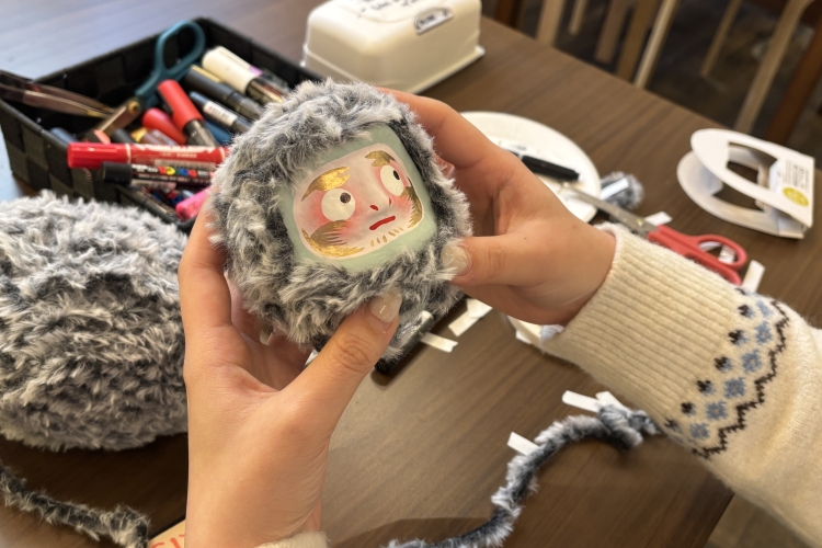 The "Decoration Course" allows you to customize your Daruma doll by adding various parts.