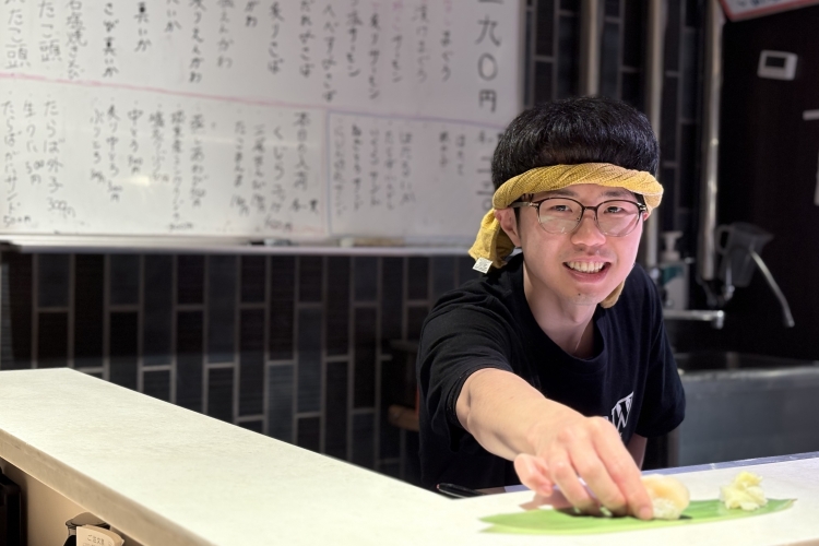 Ms. Yamane is in charge of both the product department and "Fukuhara".