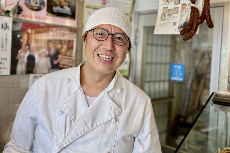 The owner, Taichi Sasaki, is constantly striving to create new flavors.