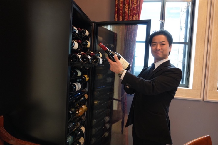 Restaurant Manager and Sommelier, Ikuhiro Shibata
