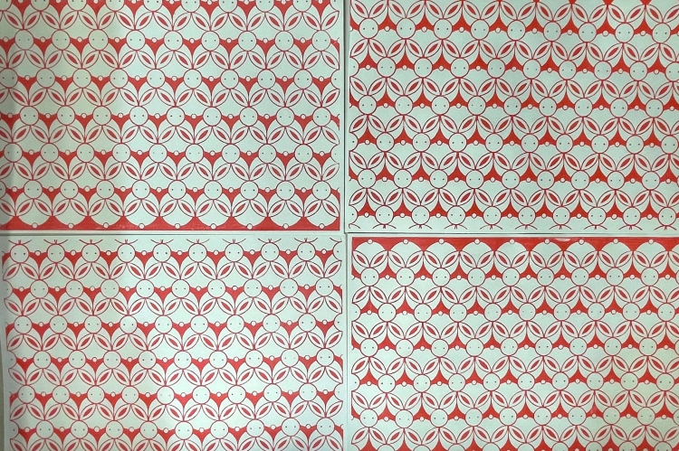 A freshly made "bunny chain"
