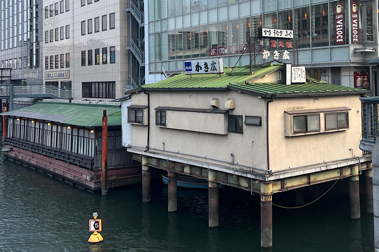 Spend time on the Kakihiro, Osaka's last floating oyster boat in the big city